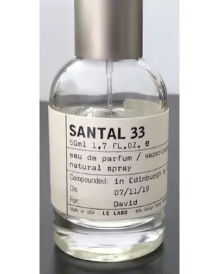 Le Labo Santal 33 – Le Labo perfume bottle