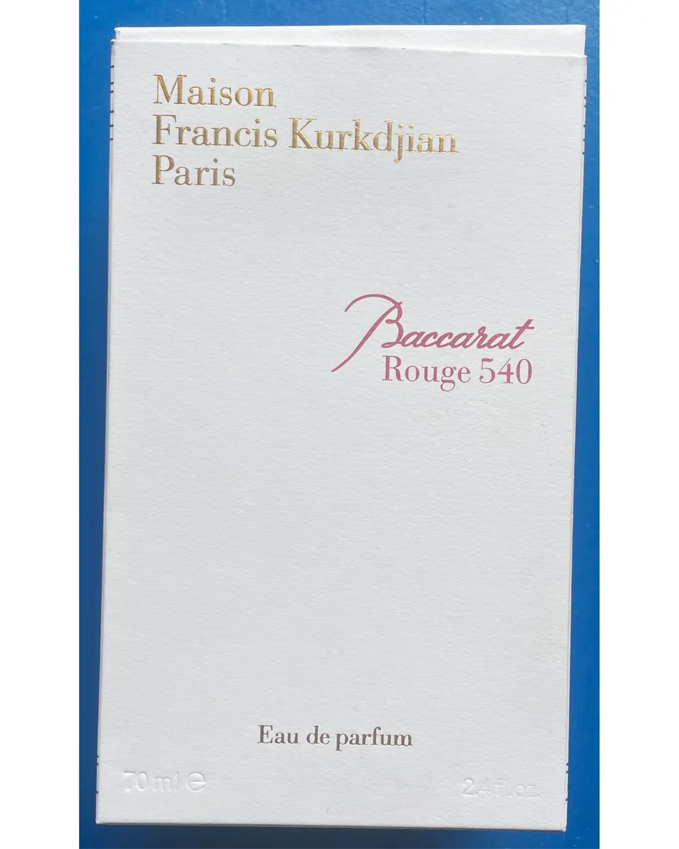 Maison Francis Kurkdjian Baccarat Rouge 540 – Maison Francis Kurkdjian perfume bottle