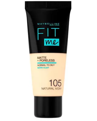 Maybelline Fit Me Matte + Poreless Foundation – Maybelline foundation